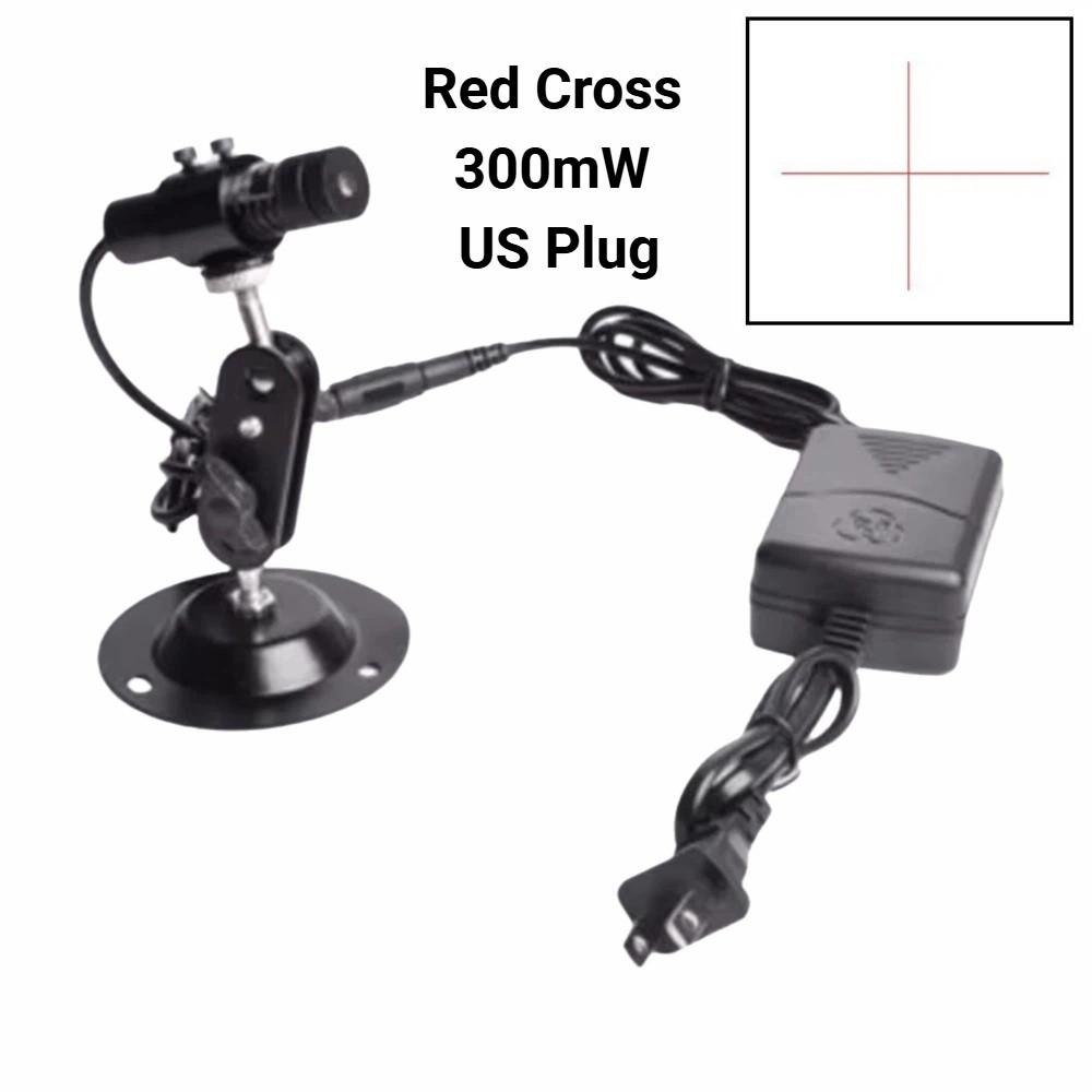 EU/US Plug Sewing Laser Guide Red Laser Quilting Infrared Laser Lamp Cutting Bed