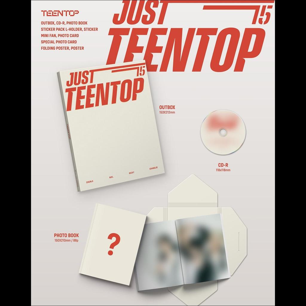 TEENTOP - Just 15, Just Teen Top (CD ver.)