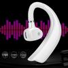 Waterproof Wireless Headphones     Earphones Stereo Monaural Ear Hook Earbuds(Black )
