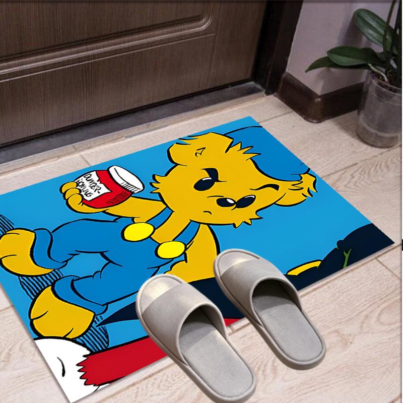 Bamse Pattern Rug, Indoor/Outdoor Mat, for Picnic, Gameroom, Bedroom, Office, Living Room, Home Decor Carpet, Birthday Gift