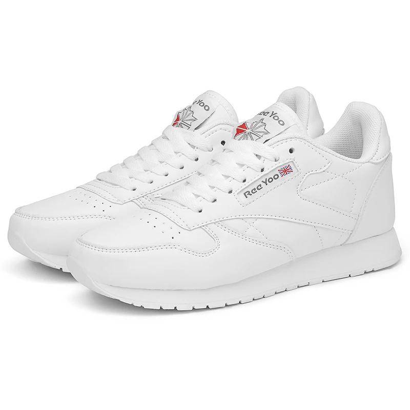 2024 New Spring and Autumn Durable Rubber Sole Anti Slip Sports Shoes Leather Casual Couple Shoes Plus   Shoes for Men Size 47