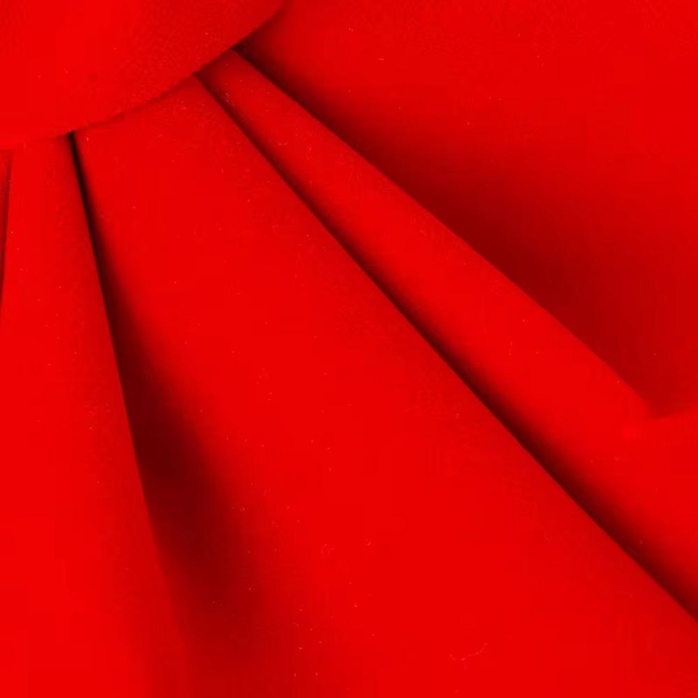 Large Size Christmas Tree Bow DIY Wreath Bow Home Decoration Red Velvet Bow  Wedding