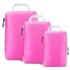 3Pcs Folding Travel Organizer Storage Bags Luggage Underwear Shoes Suitcase Pouch Cube With Zipper Room Organizer Pack Products