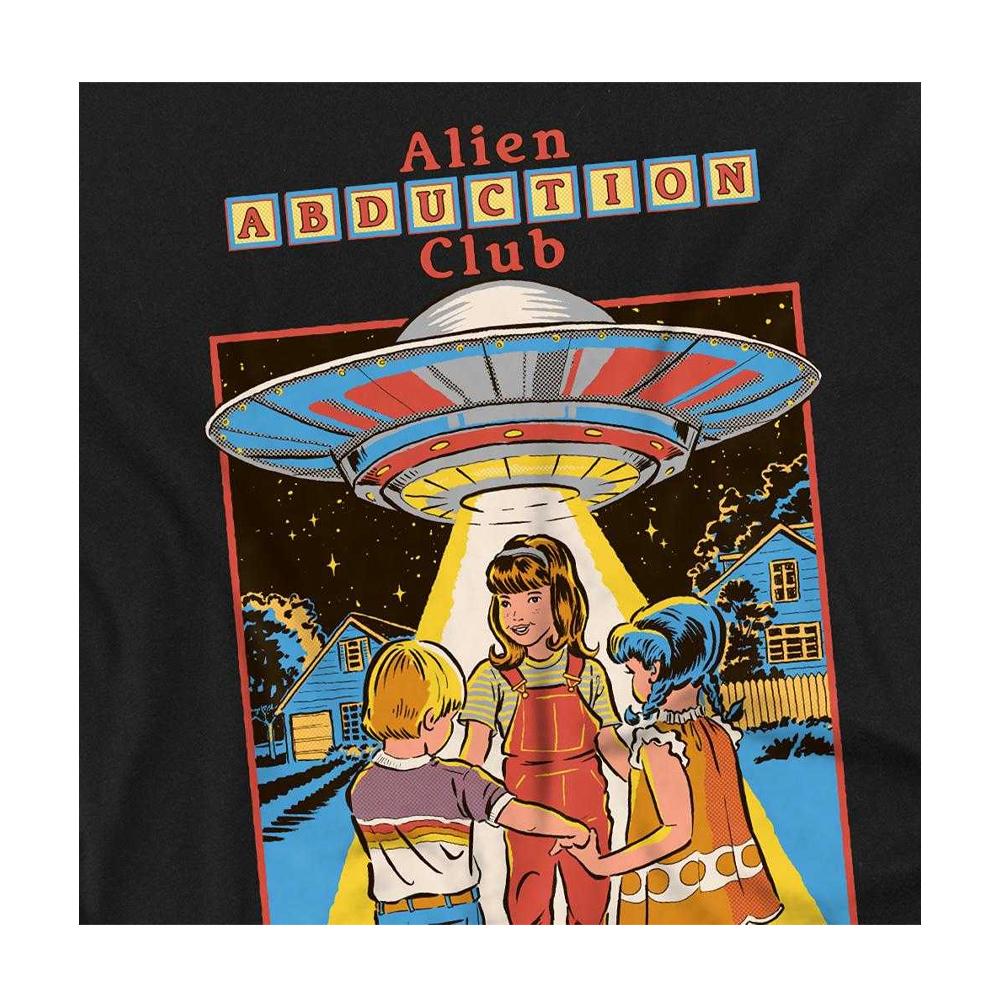 Steven Rhodes Unisex Adult Alien Abduction Club Long-Sleeved T-Shirt