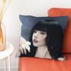 KKarina AAespaes Pillow Case Plush Fabric Soft Pillowcase Double Sided Print Cushion Cover Household Gifts