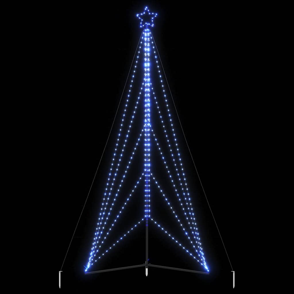 LED Christmas Tree 615 LEDs Blue 404.5 cm