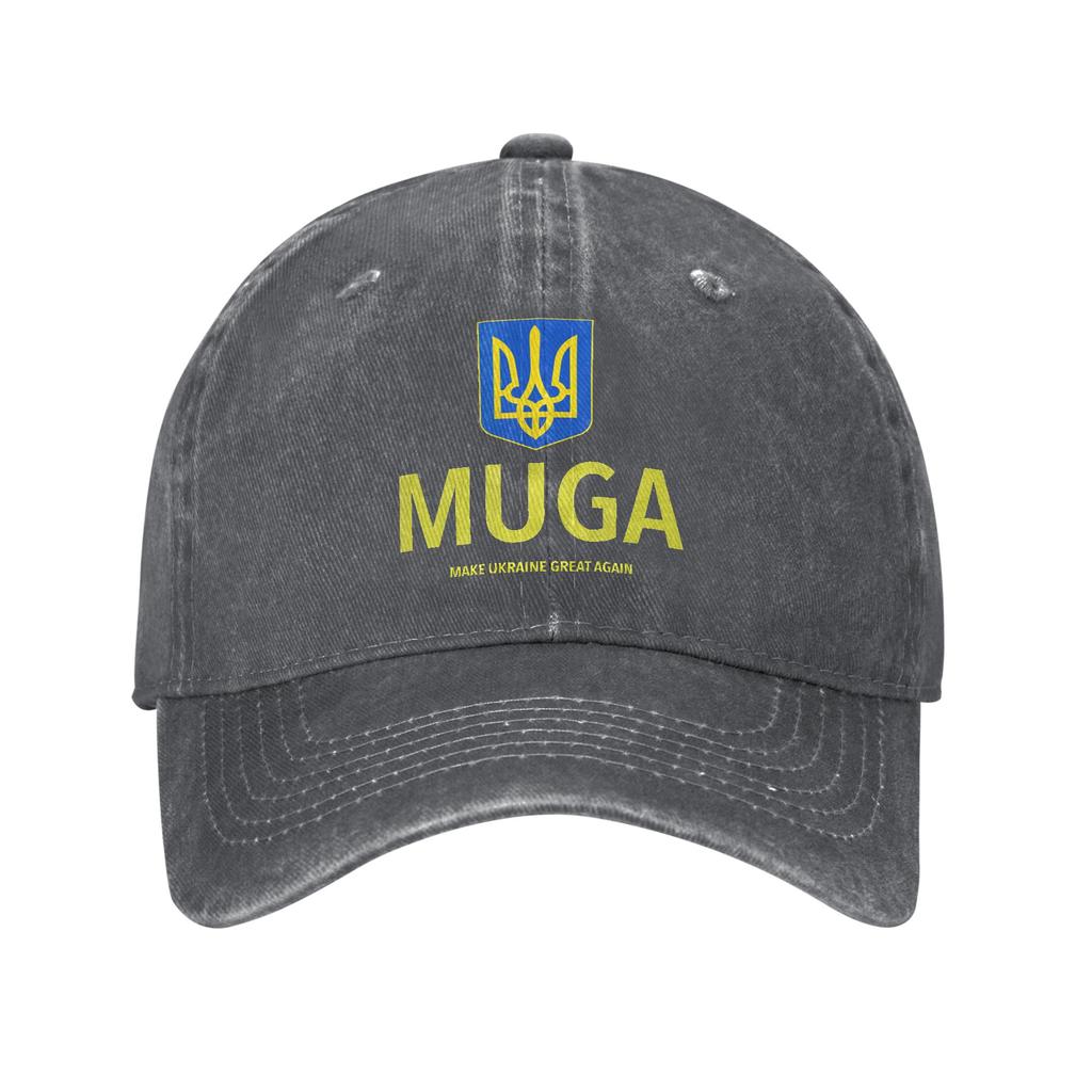 MUGA Make Ukraine Great Again Casual Baseball Cap Summer Trucker Hat Hiking Fishing Hip Hop Hats Unisex Adult Fashion Baseball Caps
