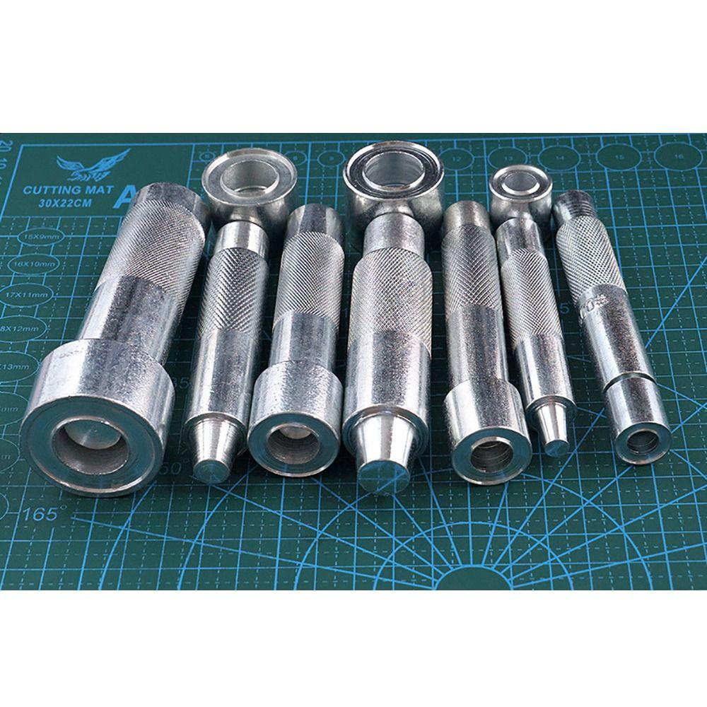 1Pcs Handmade Installing Eyelets Tool Carbon Steel Grommet Installation Tool Leather Eyelets Mold