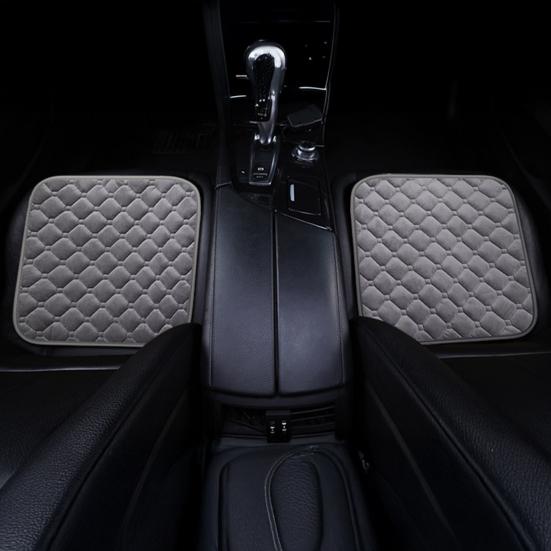 Auto Beheizbares Sitzkissen 5V Elektrische Heizmatte mit Plüschbezug 3 Temperatureinstellungen