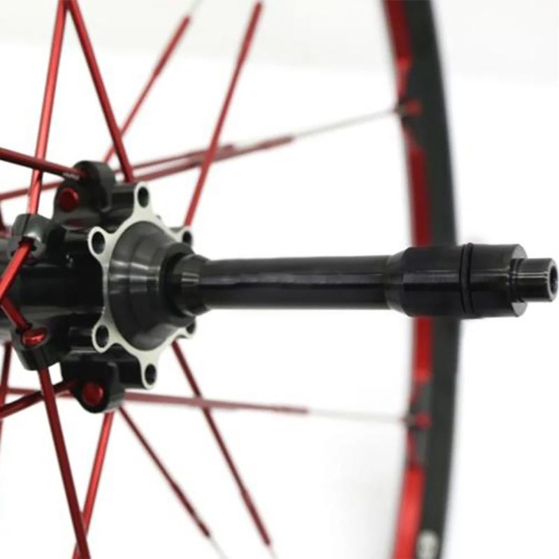 12/15mm Thru Axles Adapter Bike Thru Axles Bikes Hub Adapter Tubiform Shaft Adapter Wheel Fork Axles Front Axles To 9mm