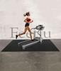 Feetlu Interlocking Gym Exercise Mat Square Puzzle Foam Tile Home Gym Fitness Mat Workout Floor Multipurpose Basement Use Thick - Garage, 24"x24"x1/2