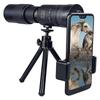 Portable Metal Monocular Telescopic Zoom HD Continuous Zoom Binoculars Spectacles