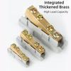 Electrical Connectors Spliceable High Power Splitter Brass Reusable Wire Connector Quick Terminal Block Electrical