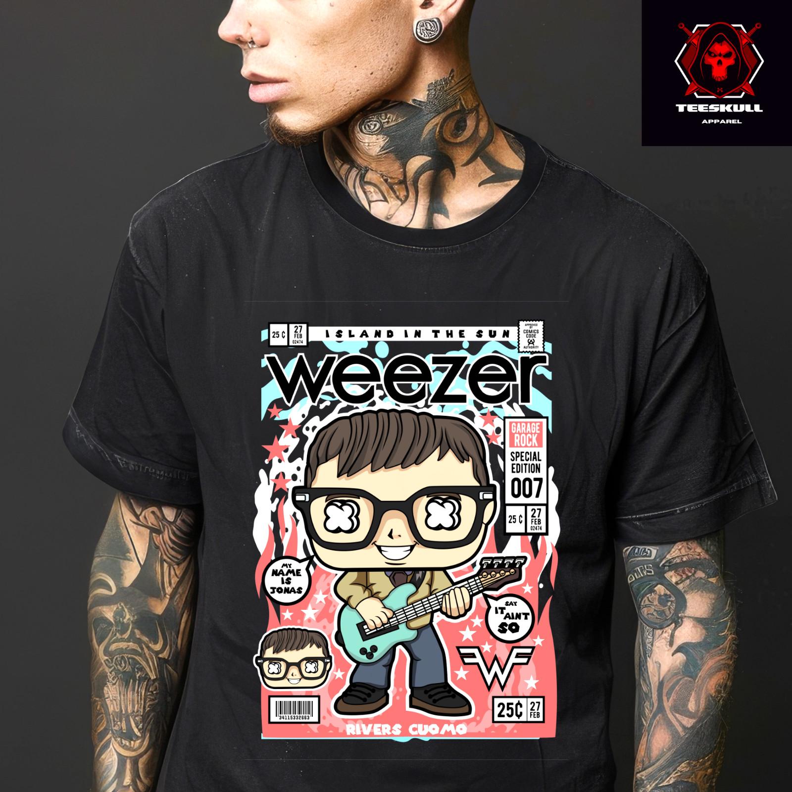 26 Weezer Funko Pop Rock Band Tee Unisex Cotton T-SHIRT S-3XL  Unisex T-Shirt XXXL