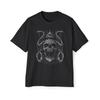 Demon Skull King Tatoo Style :: High Quality Men's Heavy Oversized Tee