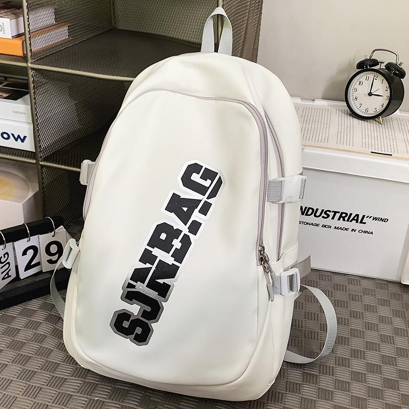 

Schoolbag Children Girls Primary School Junior High Capacity Letter Backpack