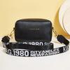 Simple Wide Strap Crossbody Bag for Women Solid Color Small Shoulder Bag Phone Purse