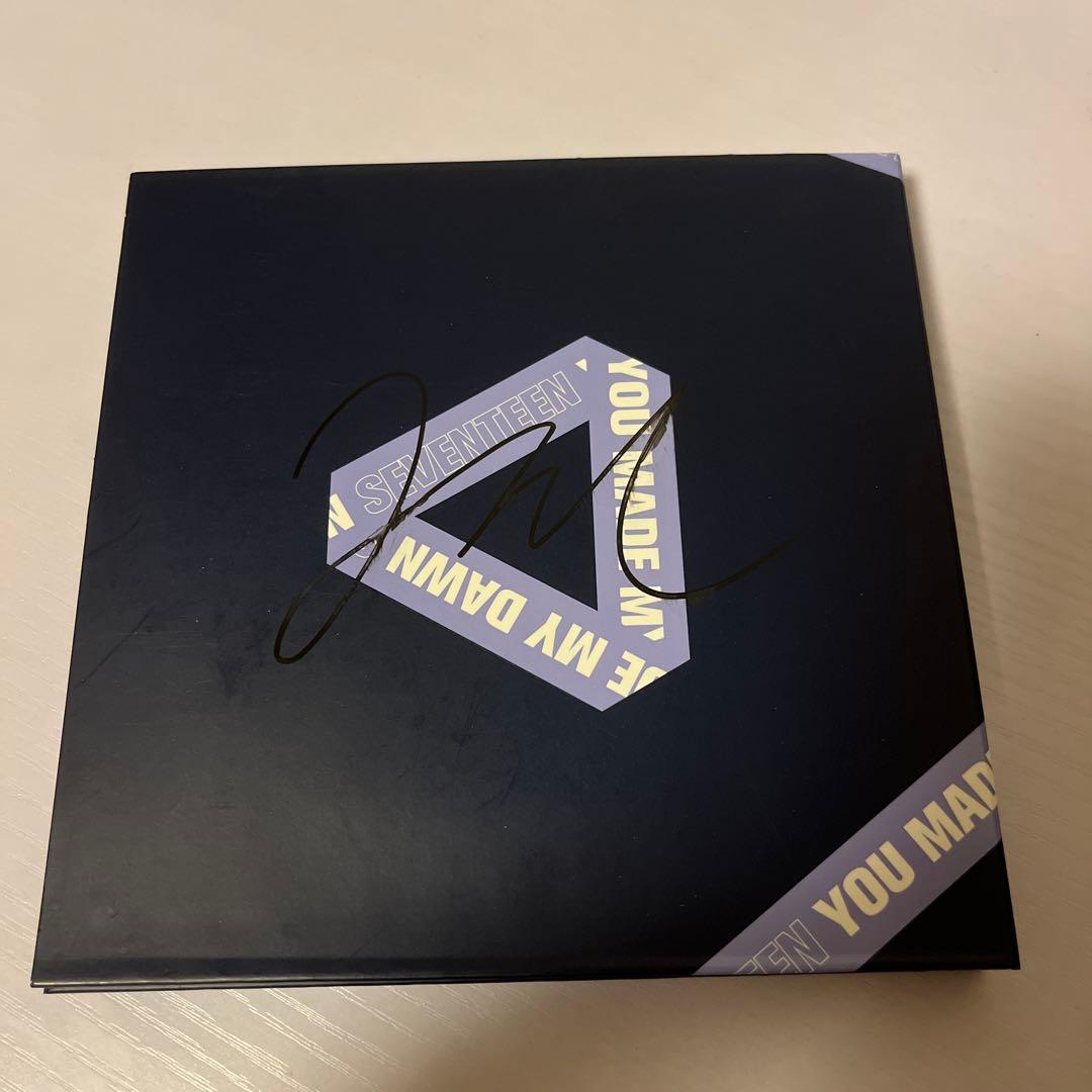 

[USED] SEVENTEEN YOU MADE MY DAWN Jeonghan autographed