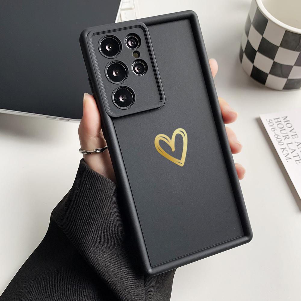

Чехол Любовное сердце для Samsung A55 5G S25 Ultra A54 A16 A15 A53 A35 A34 A14 A13 A06 A05 A05s A33 A25 S24 FE S23 Plus S22 TPU Чехлы Samsung A15 4G 5G