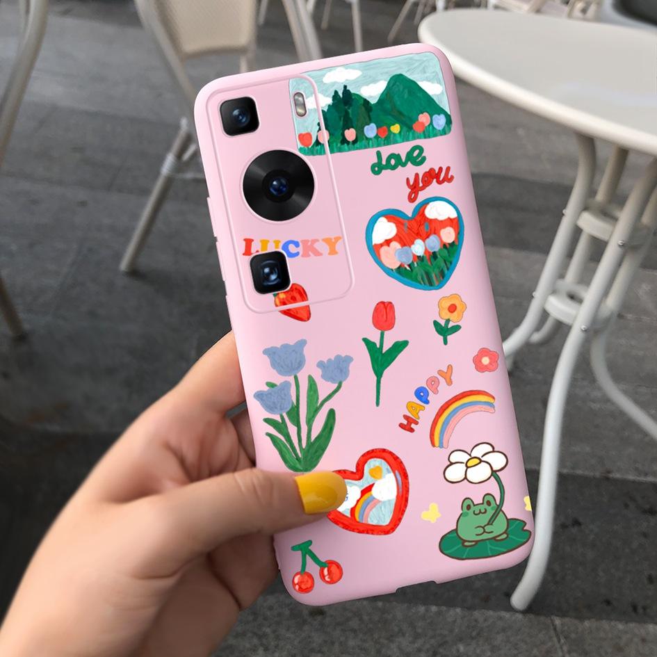 For Huawei P60 Pro Case 2023 New Fashion Patterns Slim Thin Back Cover For Huawei P60 LNA-LX9 P 60 P60 Art Soft Phone Case Coque