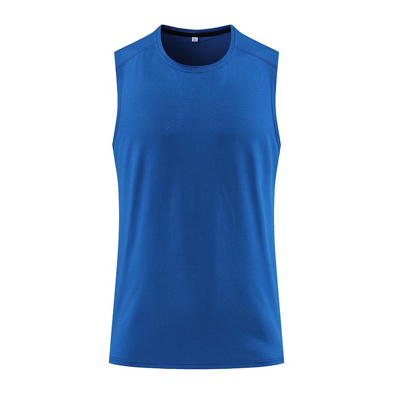 Men s Quick-Dry Sleeveless Sports Vest - Summer Fitness Running Tank Top