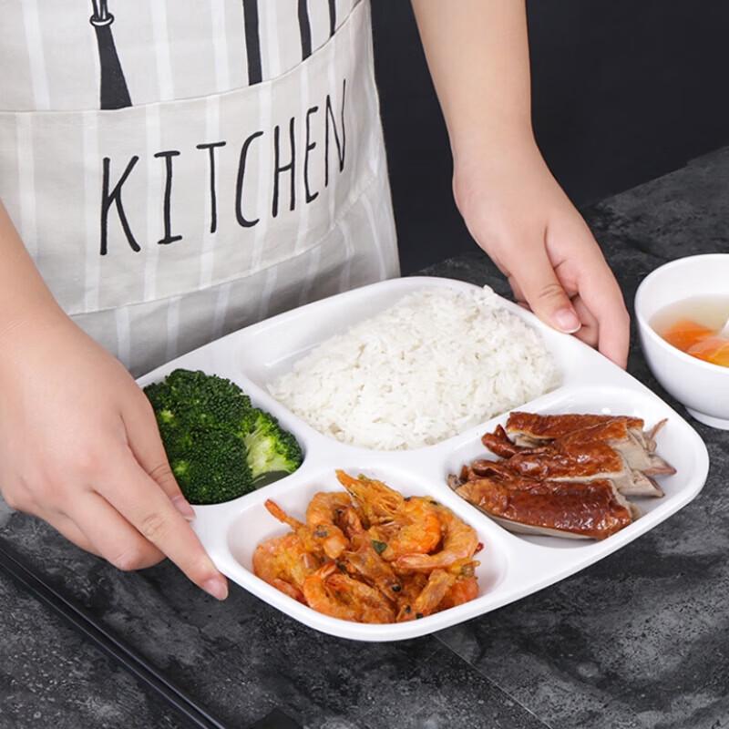 Melamine Divided Canteen Tray
