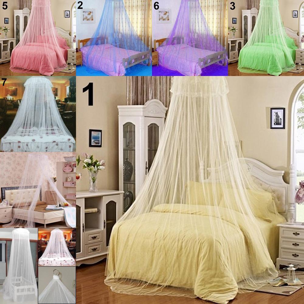 Modern Minimalist Dome Mosquito Net Bed Canopy With Antimite Mesh For Bedroom Use