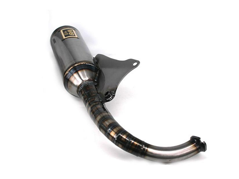 Taiwan V8JOG50JOG90 Street Racing Modified Exhaust Pipe – W004 Straight Row, 11 Sections