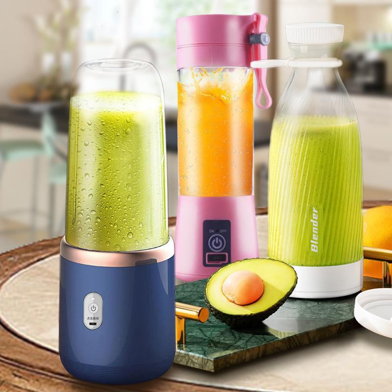 Extrator de Suco - Copo Pequeno Portátil para Suco - Adequado para Estudantes e Uso Doméstico - Liquidificador Recarregável Multifuncional para Fazer Suco