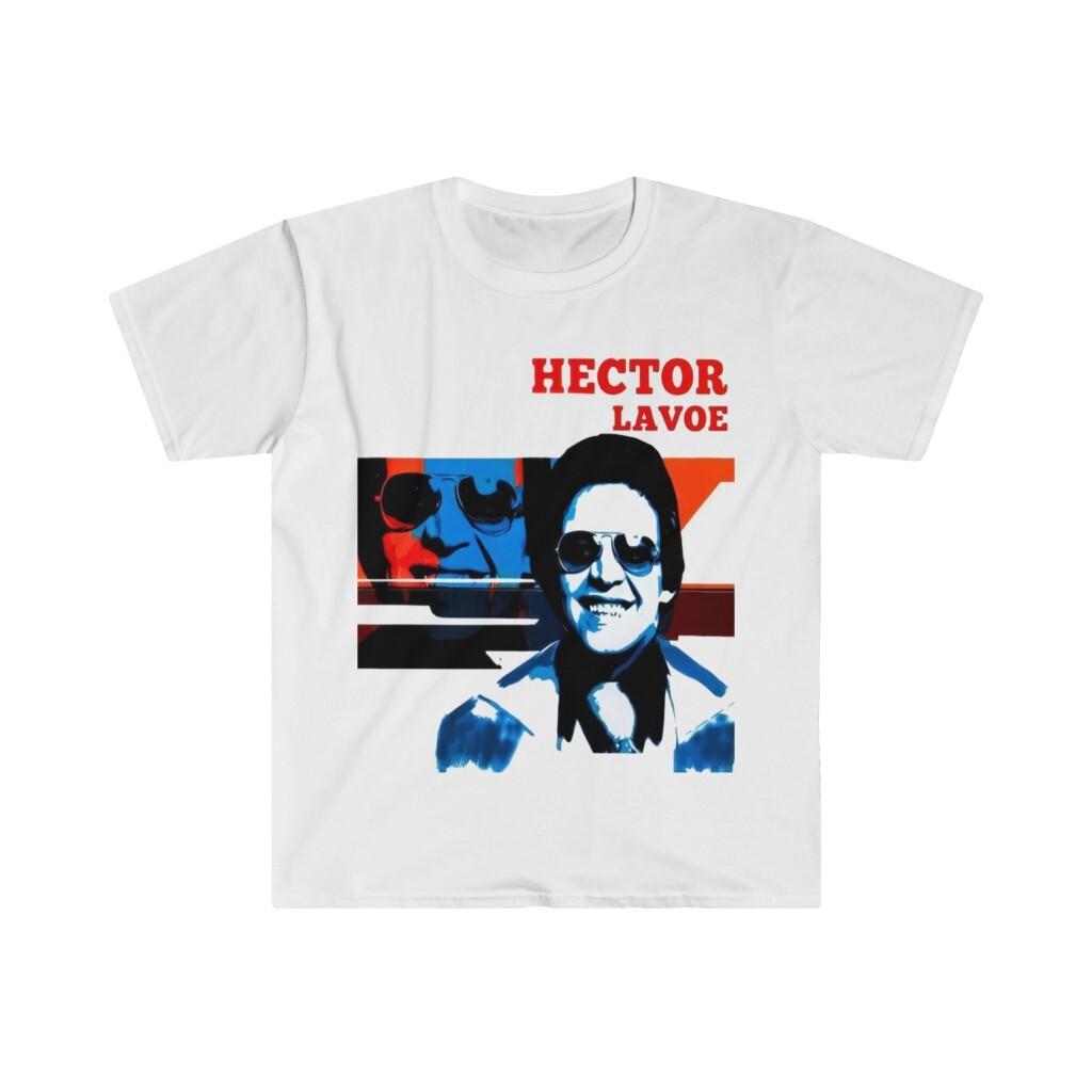Soft Cotton T-Shirt Mens Womens Tees Top. Hector Lavoe Salsa Music Puerto Rico S