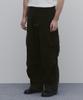 ANDAGAIN Corduroy Wide Cargo Pants (Brown