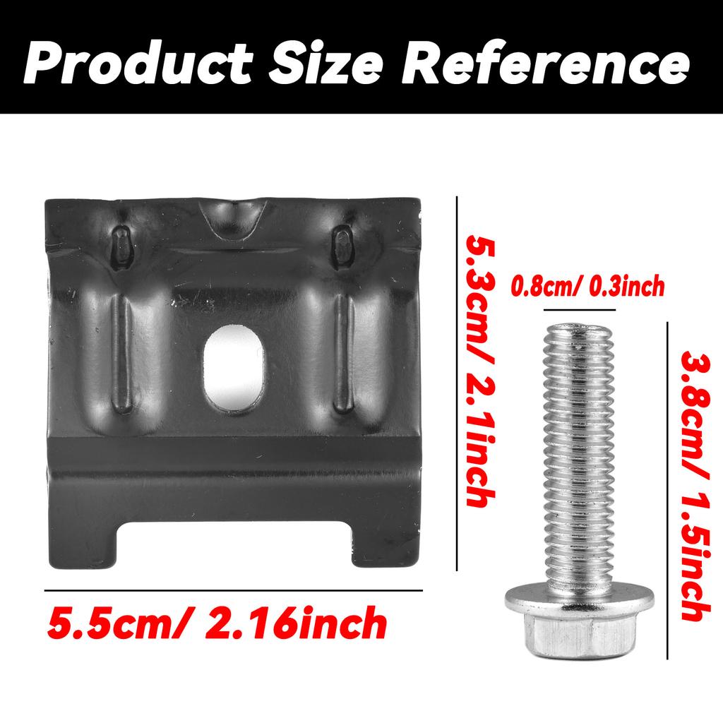 Battery Hold Down Clamp Bracket + Bolt For A3 Q3 VW Beetle CC Tiguan Jetta Polo Golf MK4 MK5 Passat B6 1J0803219 N10109210