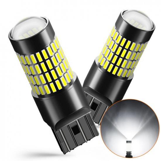 2X AUXITO 7440 7443 6000K White LED Up Back Reverse Light Bulb For Odyssey Tahoe