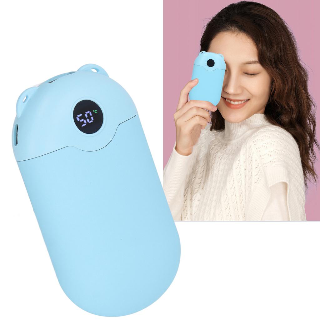 Re able Hand Warmer 5S   Heating   Dis    USB Charging 2400mAh Power Bank with Digital Display