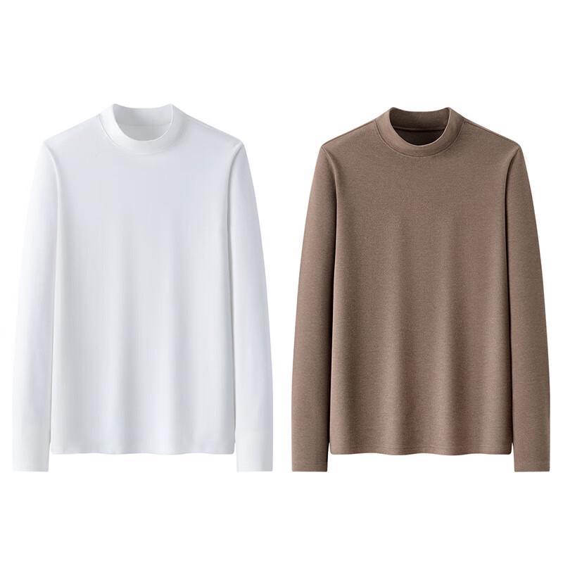 

Женский мягкий теплый базовый топ с полувысоким воротником (2-Pack) L