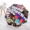 1pc GTA Umbrella, Sun Protection, And UV Shielding. It Has Eight Sturdy Ribs for Outdoor Use And Perfect As a Holiday Gift