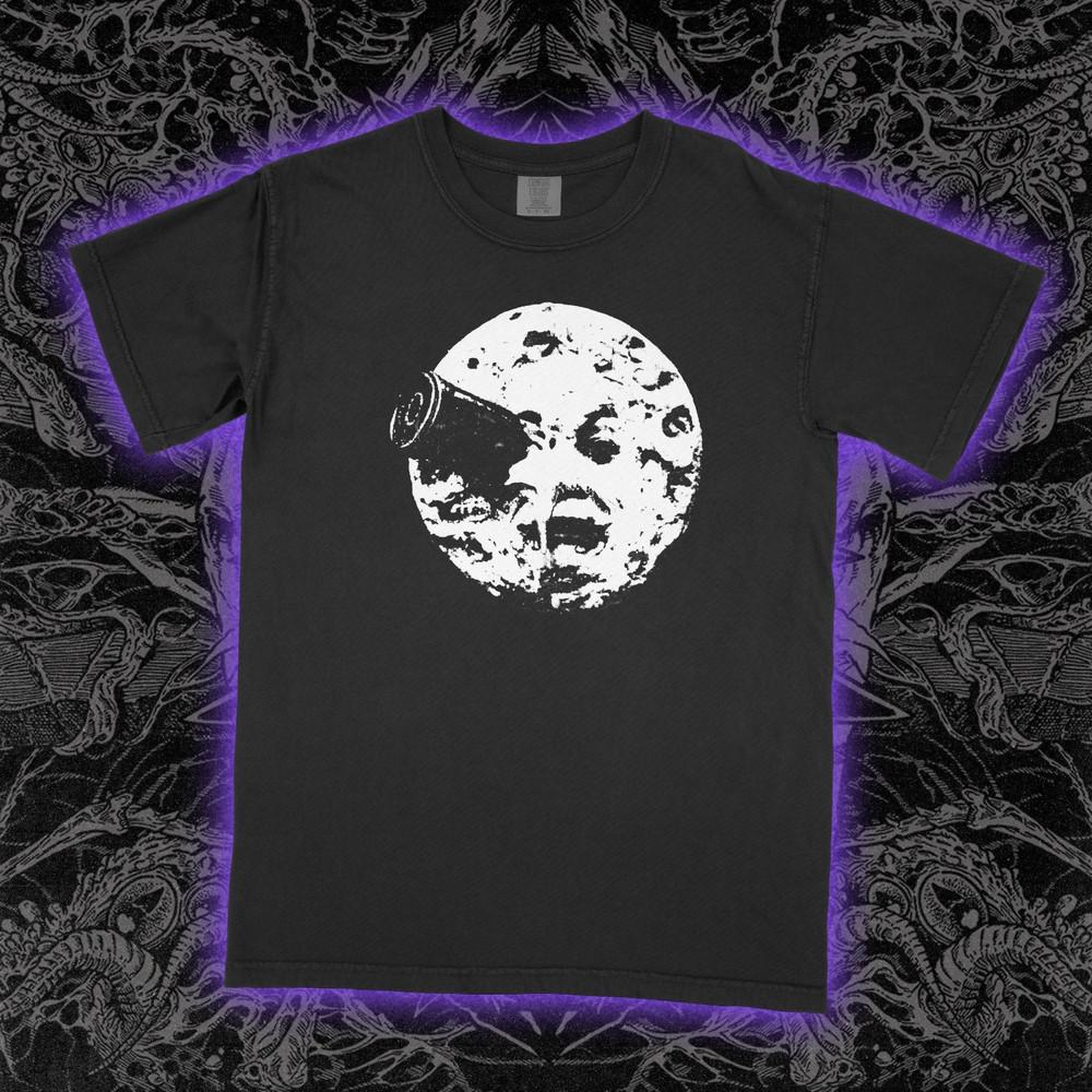 A Trip to the Moon 1902 T-Shirt Georges Méliès Classic Sci-Fi Film Graphic Tee