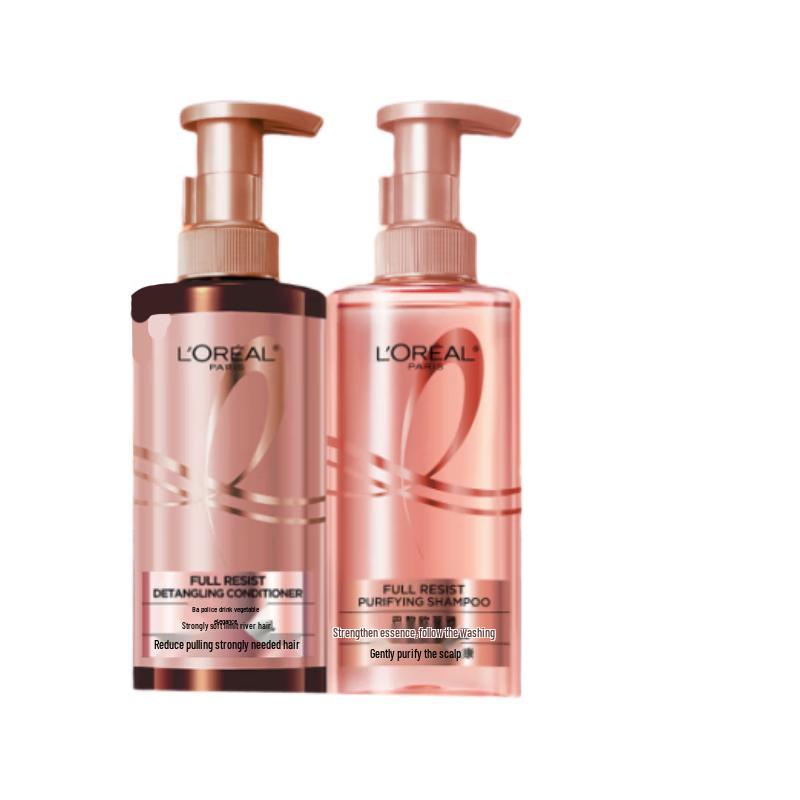 

L Oreal Elseve Ginger Strengthening & Smoothing Shampoo & Conditioner Set