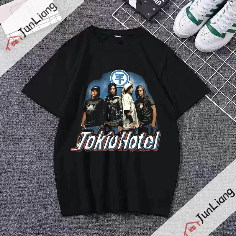 Italian Rock Band Tshirts for Women Maneskin Harajuku Streetwear Sportswear Man Kpop Goth Clothes Short Sleeved Tshirt Tops
