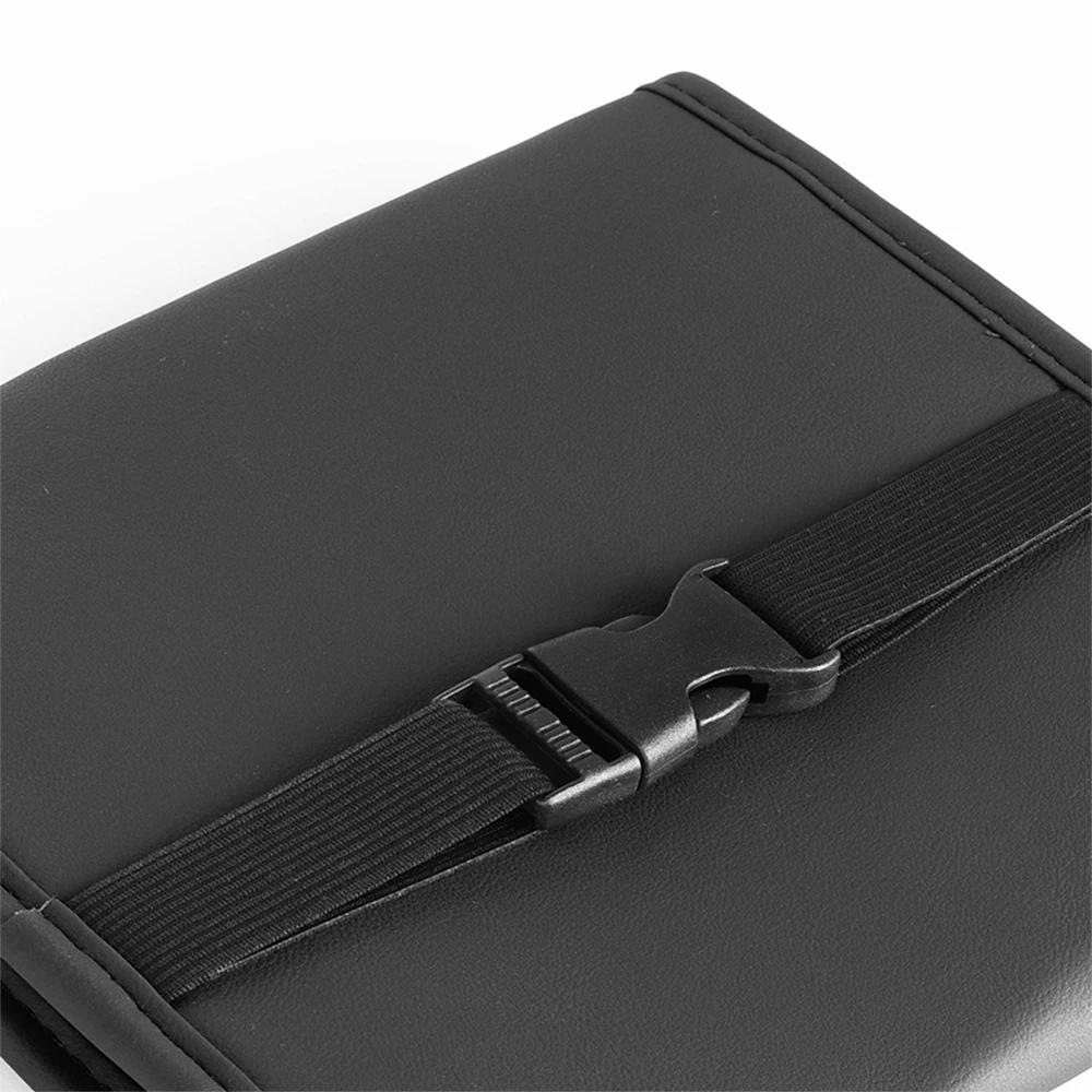 Car Sticker 2025 New Tesla Car Hanging Storage Sun Visor Seat Back Fixed Car Emblem Tissue Box For Tesla Model 3 Model S X Model