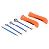 Floor Joint Caulking Tool Kit Tile Caulk Finishing Repair Knife Rod Kit for Household