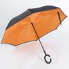 Creative C-type Reverse Umbrella, Can Be Printed LOGO Car Umbrella Gift Advertising Umbrella Long Handle Double-layer Car Umbrella Umbrella