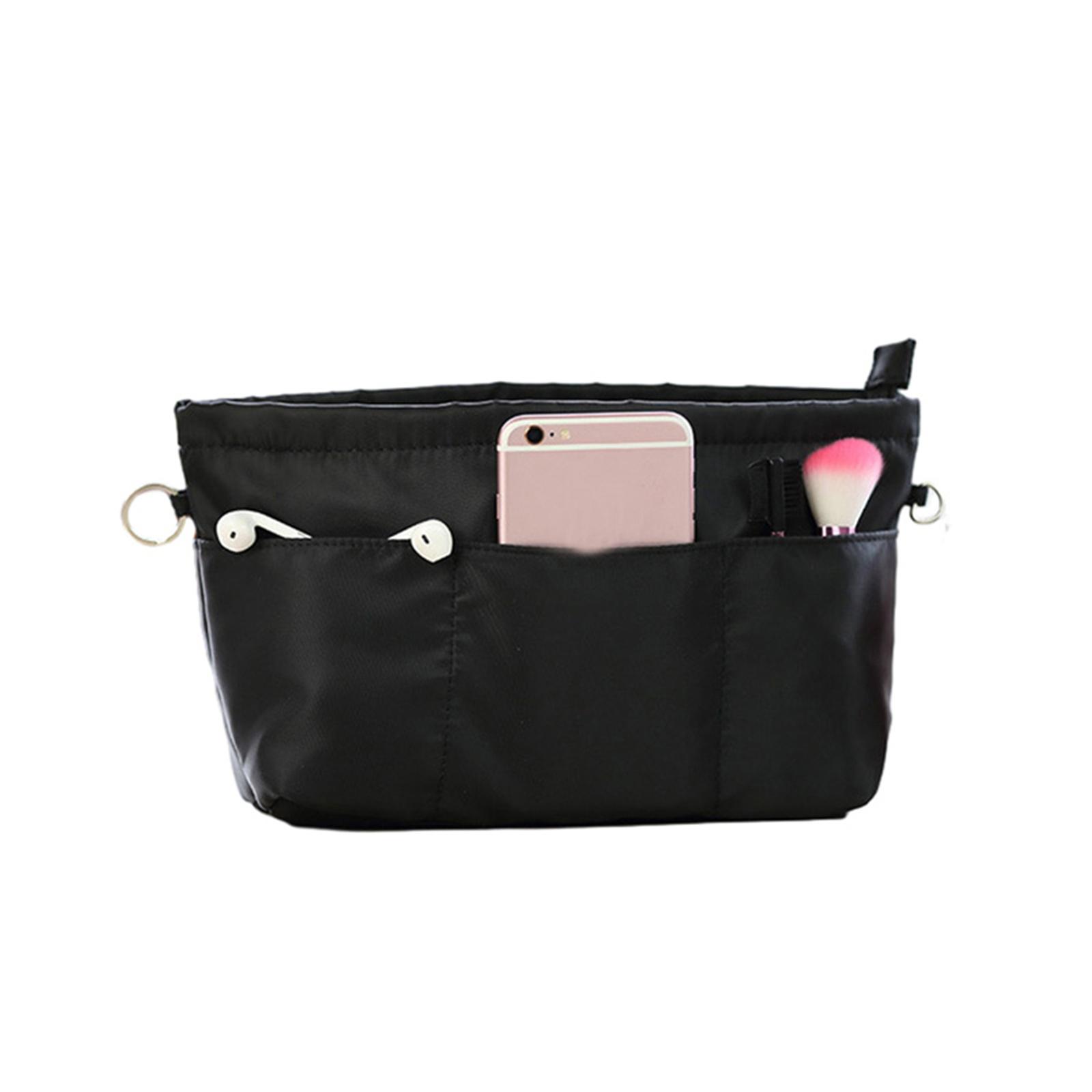 

Легкая нейлоновая сумка Универсальная сумка Компактная и практичная сумка для организации вещей Подходит для путешествий, школы и офиса XS чёрный