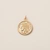 European and American DIY handmade small pendant accessories, heart-shaped horseshoe pendant, gold-plated color preservation