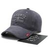 Herren Buchstabierte Baseballkappe Mode Vielseitig Weiches Oberteil Sonnenschutz Baseballkappe Outdoor Freizeit Sonnenhut