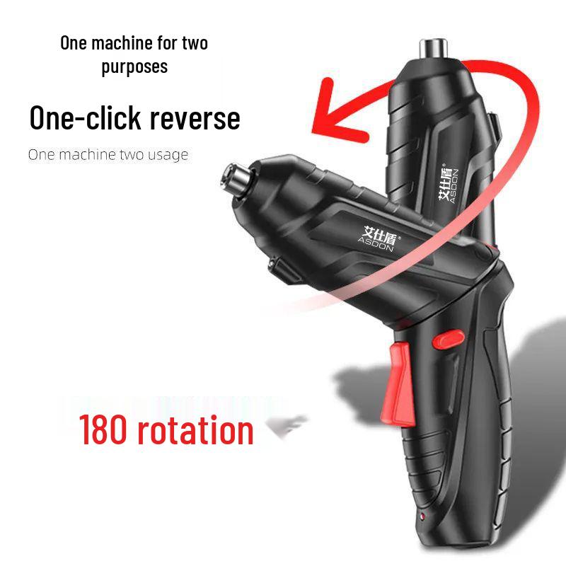 Rechargeable Mini Electric Screwdriver Set - Multifunctional Household Drill Tool