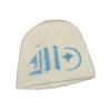 Pile Hat Cold Hat for Men In Autumn and Winter Street Sweet and Cool European and American Style Spray Painted Knitted Woolen Hat for Women