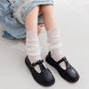 2024 Spring/Summer Korean Lace Ruffled Anti-Mosquito Mid-Calf Socks for Girls
