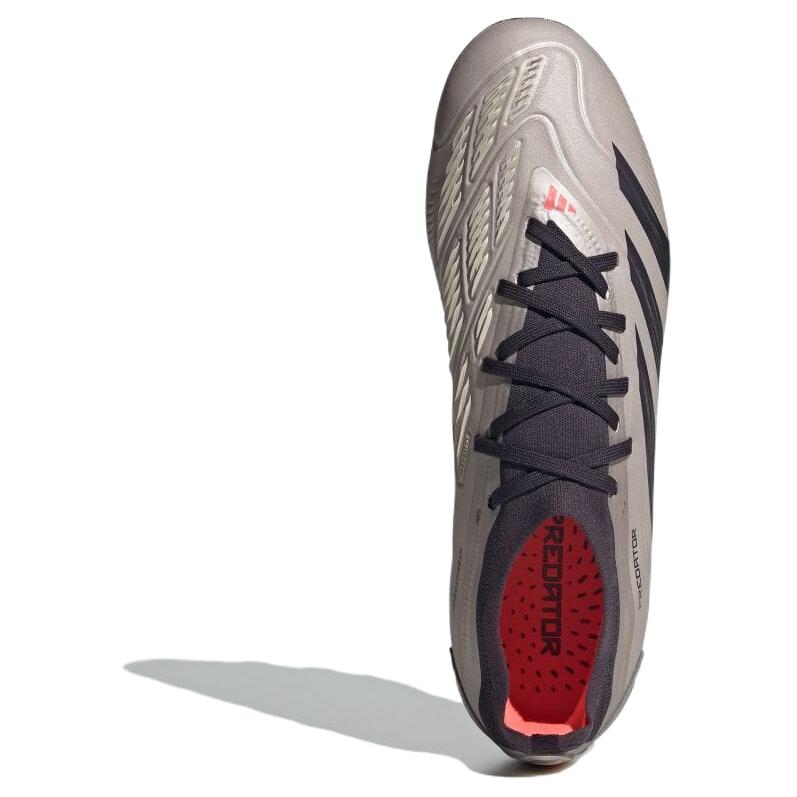 Adidas Predator Pro Comfortable Versatile Non-Slip Durable Soccer Shoes Men Soccer Shoes Silver IF6370