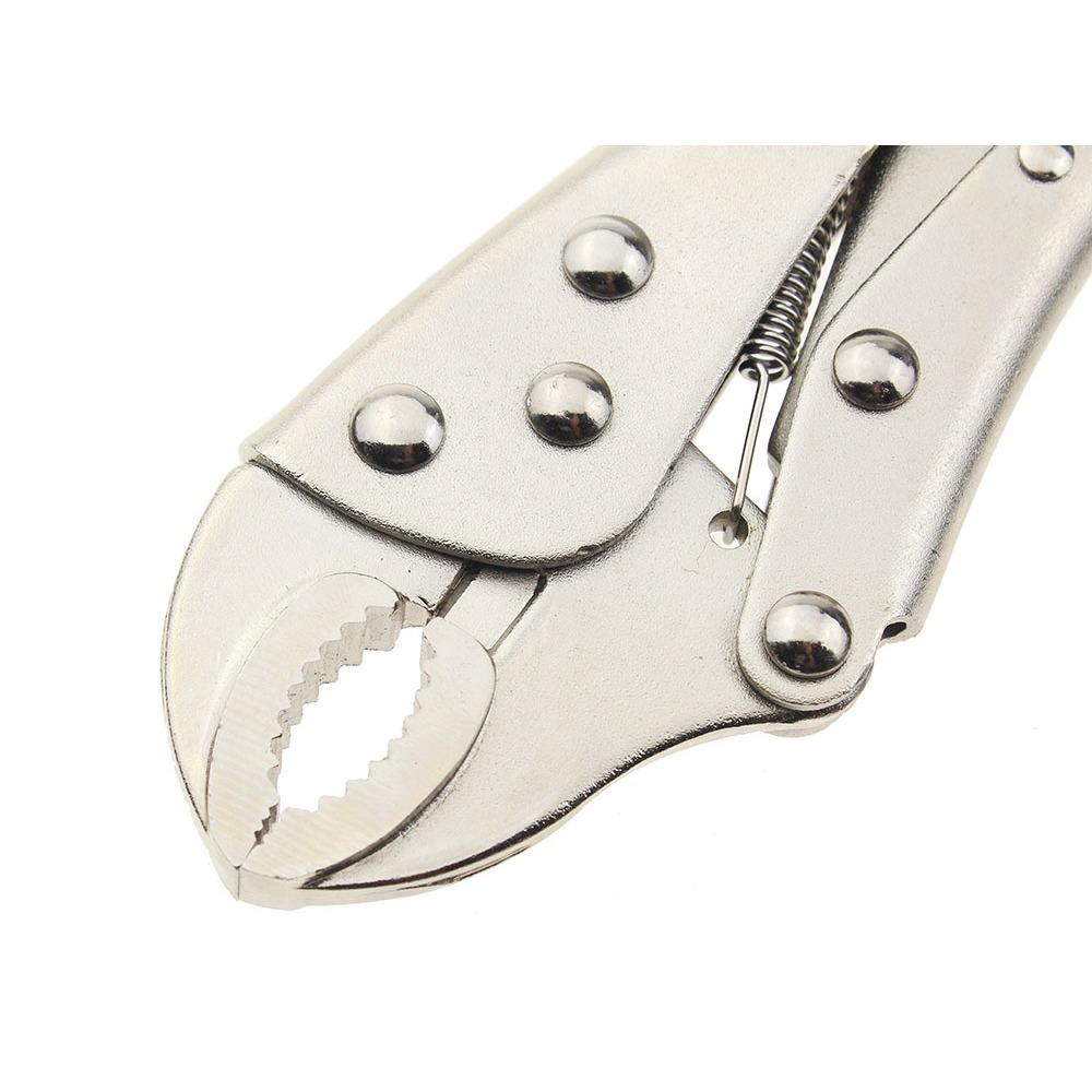 7" 10" Inch Locking Round Flat Mouth Straight Jaw Multitool Pliers Hand Tools